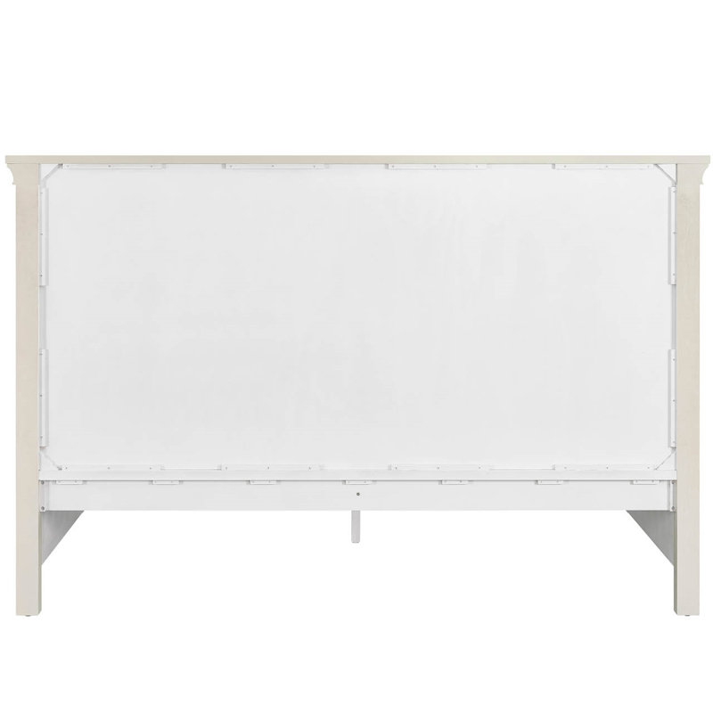 Birchaven Panel Panel Bed King, Ivory, King