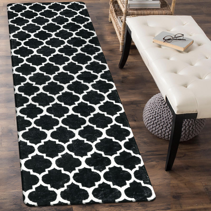 Tawann Classic Moroccan Machine Washable  Area Rugs with Non-Slip Backing Perfect for Living Room, Dining Room, Bedroom Decor