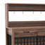Meuble pour cage robuste pour chien de 38 po avec tiroirs de rangement, cage à double usage et table d'appoint pour l'intérieur