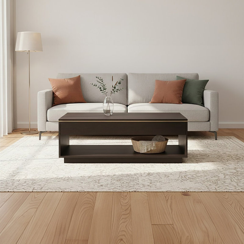 Hezzie Frame Coffee Table with Storage