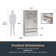 Barbarella Modular Extra Wide Wardrobe With Drawers