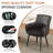 Modern Textured Faux Leather Dining Chair-1216508364