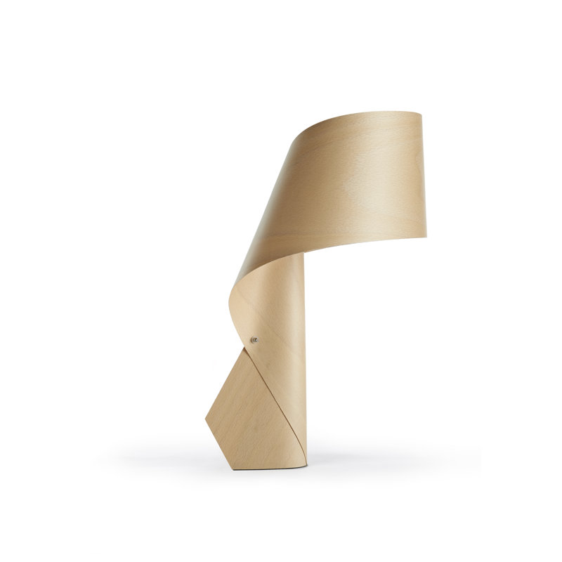 Air Table Lamp, E12 Base, Natural Beech