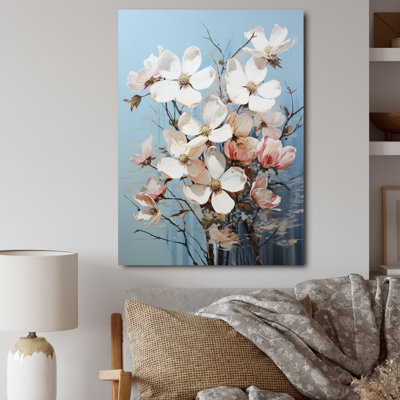 Impression sur toile de cornouiller blanc II