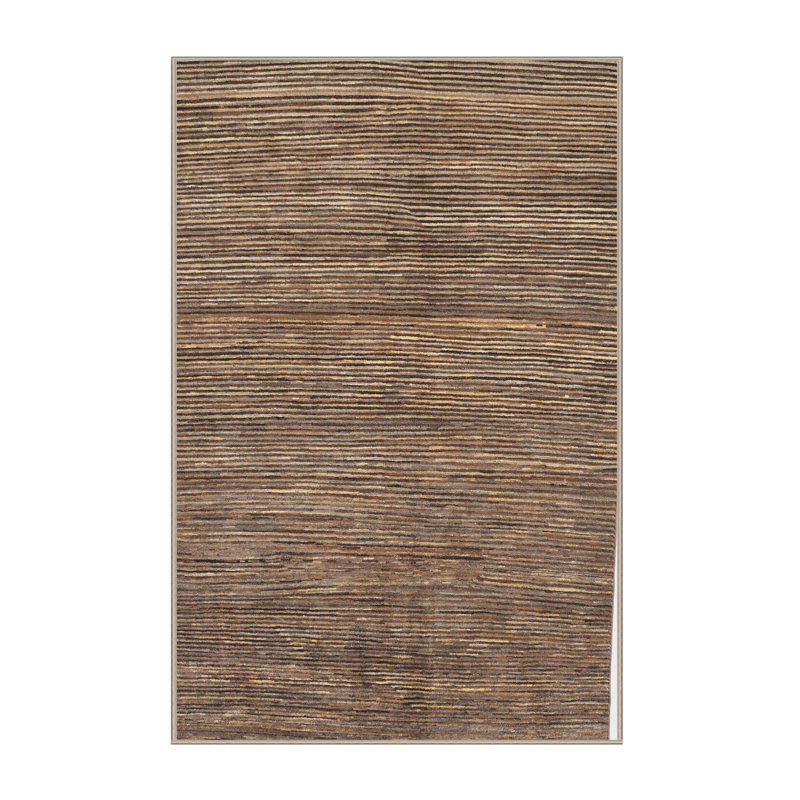 Tapis abstrait moderne 2611, Carré 6 pi