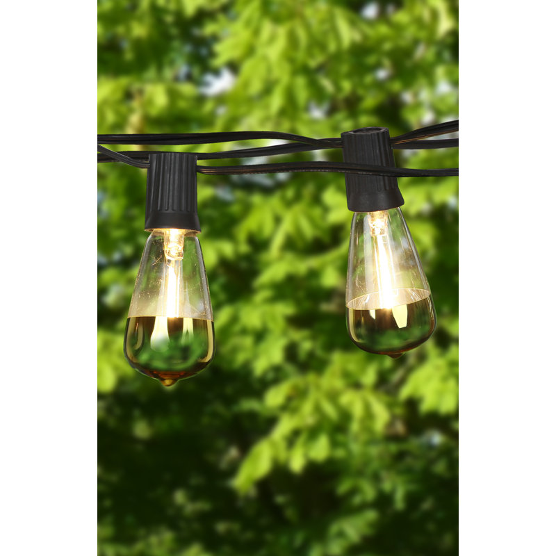26' Outdoor 12 - Bulb Standard String Light (End to End Connectable)