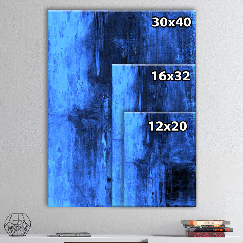 Impression sur toile tendue, H 20 po x l 12 po x P 1po