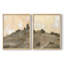 Hillside Walking Path III - reproduction encadrée de qualité supérieure - prête à être accrochée - aucun clou requis - aucun clou requis-359875395-359875406