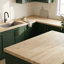 Comptoir de bloc de boucher non fini, établi en bois massif 60 po x 25 po, comptoir de cuisine bricolage, plateau de bureau-142861329