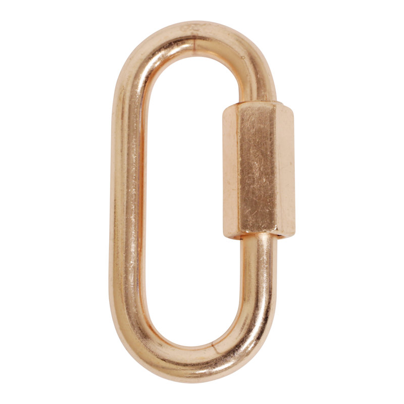 Verrouillage à vis fileté (2 pièces), Rose, H 2,28 po x l 1,06 po x P 0,24 po