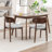 Upholstered Solid Wood Dining Chair Side Chair-1686037631