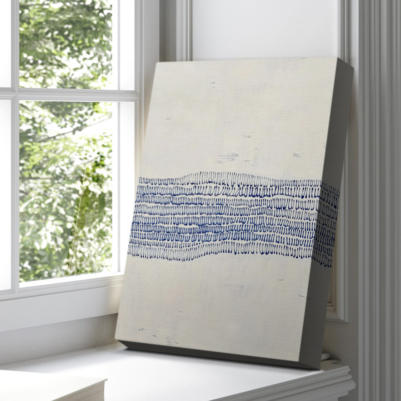 Abstrait, toile tendue avec châssis CDLxxiv - prêt à être accroché, H 36 po x l 24 po