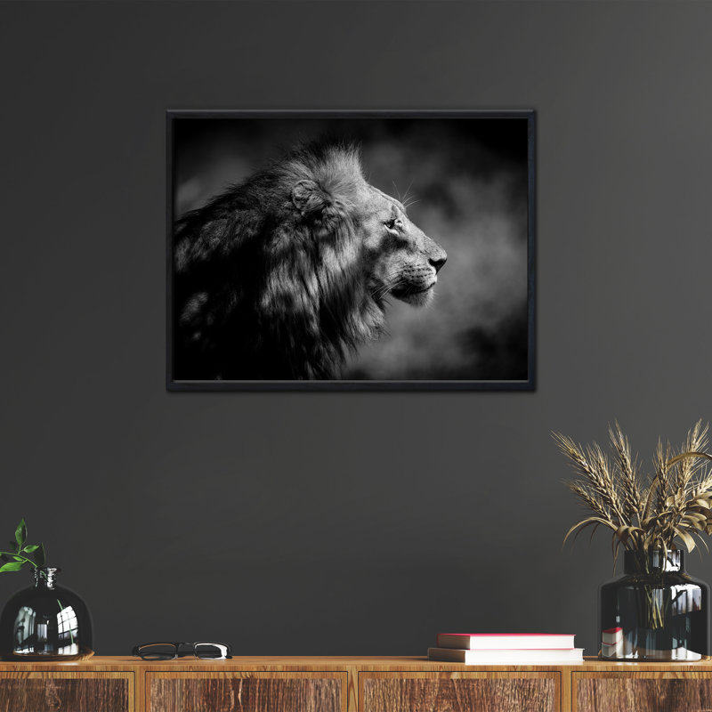 'The Male' Framed Print Wall Art By Xavier A by Xavier A - Single Picture Frame Print, Black Framed, 16" H x 24" W