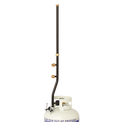 Flame King 3-Outlet Adapter 20LB to 1LB Propane Distribution Post Pole Tree Stem Stand