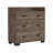 Alyn Dresser, Four Legs, Four Drawers, One Double Drawer, Superior Top -White-905535220