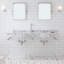 Empire Stone Oval Console Bathroom Sink with Overflow-1608944263