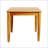 Gavin Acacia Wood Side Table With Rustic Design And Slat Top For Outdoor Spaces, Durable And Stylish