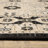 Kuester Traditonal Bordered Floral Beige/ Black Wool Blend Area Rug-132817823