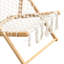 Ensemble de 2 chaises à tisser, pour patio, salon, jardin, balcon