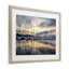 «Sailors Sunrise Harbor», reproduction sous verre encadrée, design par D. Burt-1171128464-1171128467