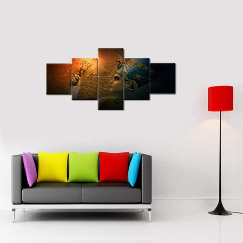 Ensemble de 5 décorations murales
