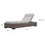 Zeborah 81.5" Metal Outdoor Chaise Lounge