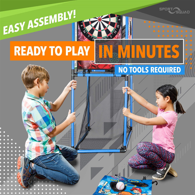 5-in-1 Lightweight Multi-Sport Toss Game Set
