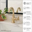 Robinet de salle de bain monotrou avec drain Lulani Aurora-86713046