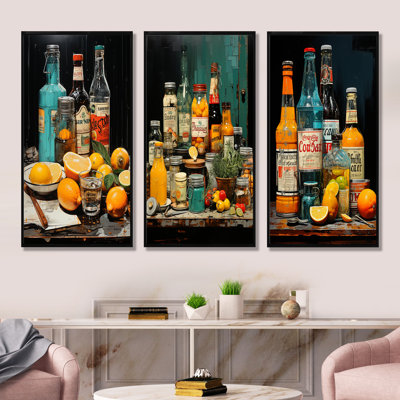 Zeste urbain cocktail et condiments