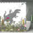 Motif floraux gris