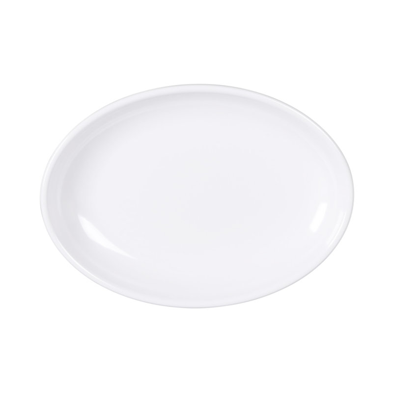 Plateau en mélamine, Blanc, H 2 po x l 16 po x P 12 po
