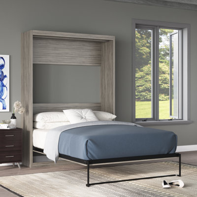Grand lit escamotable avec matelas Wexford