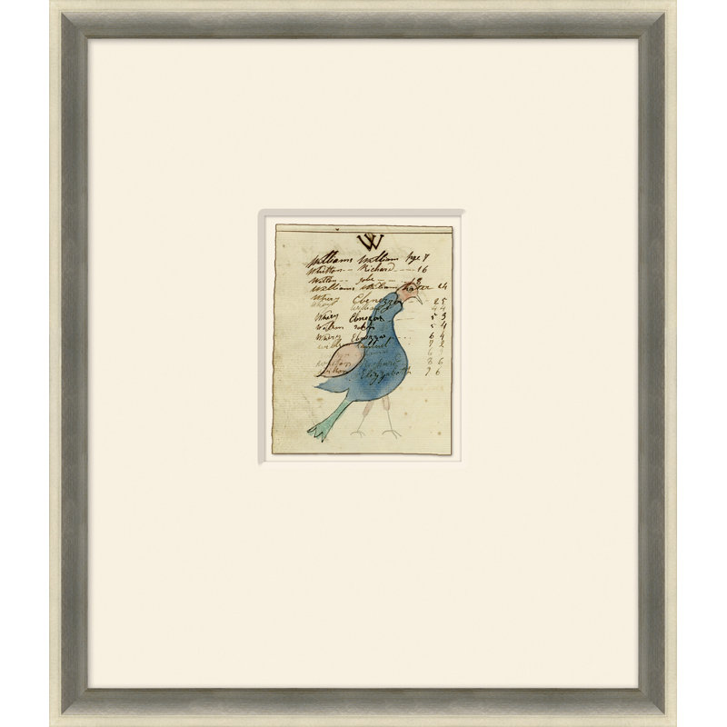 Mennonite, Blue Bird - Cadre photo, impression sur papier
