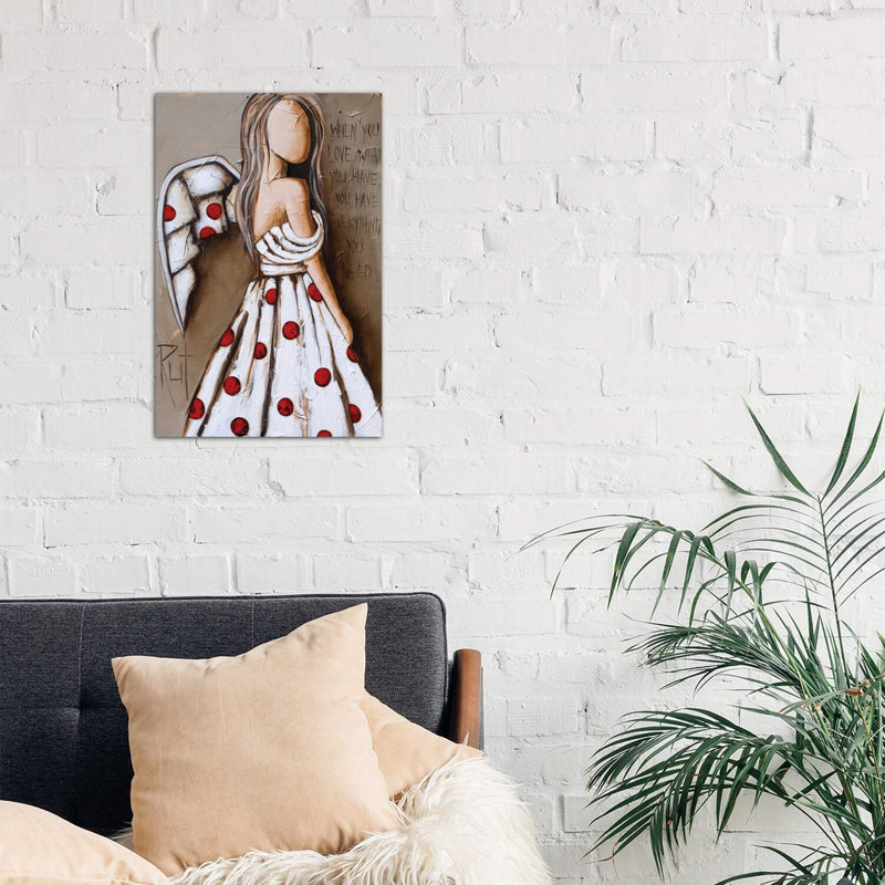 Everything You Need - Wrapped Canvas Painting Print, 66.04 cm H x 45.72 cm W x 1.91 cm D