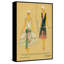 «Black and White Flash - Floater Frame», reproduction d'impression sur toile-26702387