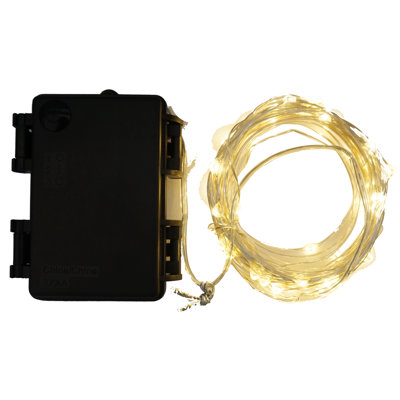 Indoor 60 - Bulb 29.4'' Battery Powered Fairy String Light