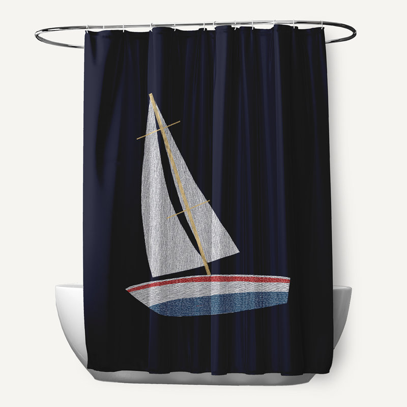Synthia Floral Shower Curtain