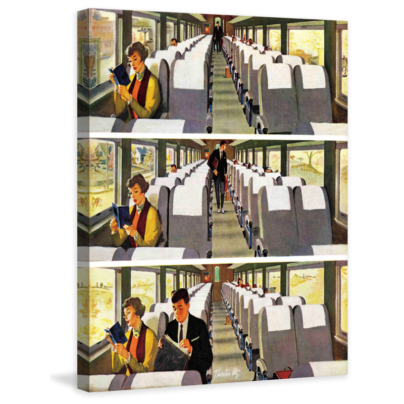 "Commuter Pickup" par Thornton Utz, reproduction sur toile tendue, H 48 po x l 40 po