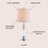 Myer Glass Table Lamp