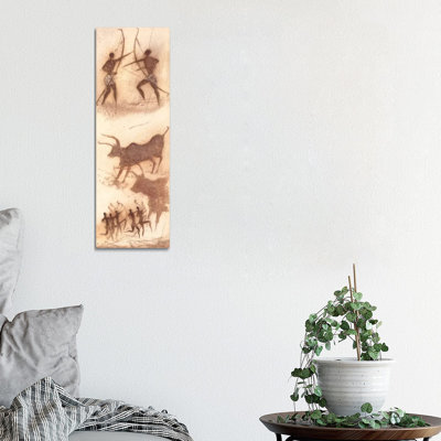 African Impression II by Jan Eelse Noordhuis - Wrapped Canvas Panoramic Painting