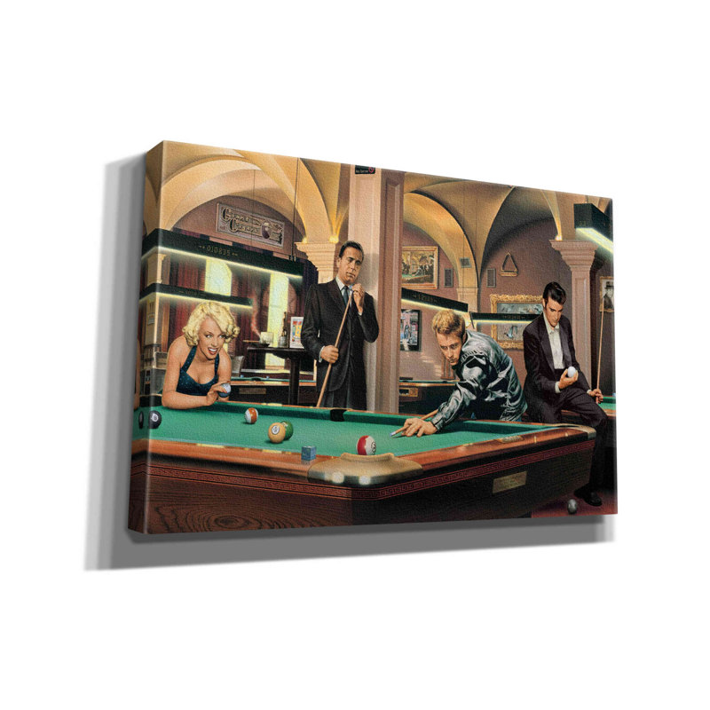 Sur toile, H 12 po x l 18 po x P 0,75 po