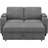 Penelopa Bujesily Chenille Double Seat Sofa Pull Out Bed Sofa Couch For Apartment-1082216488