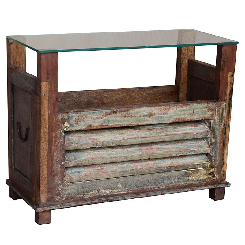 Juden 24'' Solid Wood Console Table