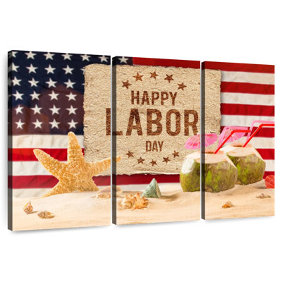 Bannière «Happy Labour Day»