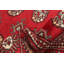 Tapis rouge foncé Malci Peshawar Bokhara 3 pi 1 po x 4 pi 11 po