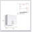 Kymo Wall Storage Cabinet, 2 Doors, Broom Hangers -White