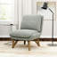 Fauteuil d'appoint sans accoudoirs Wallace & Bay Emerse-106688667