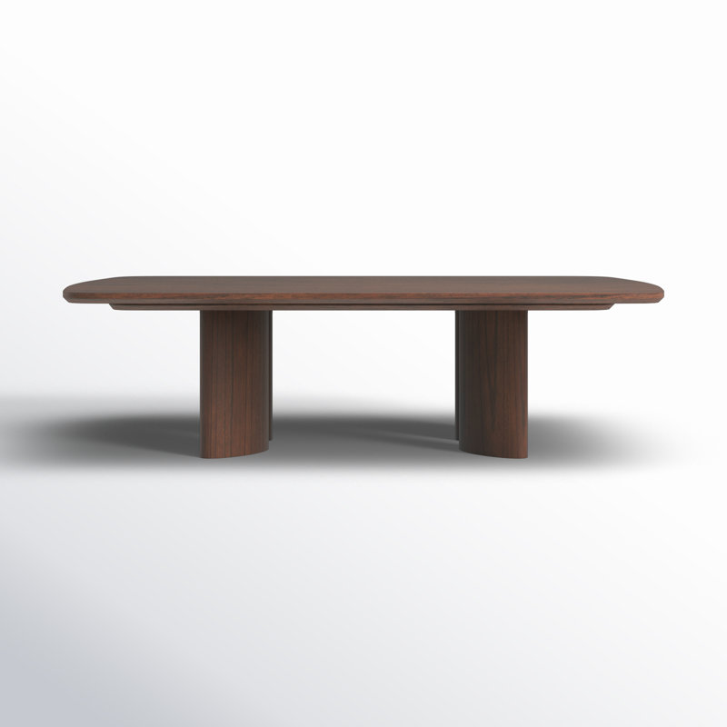 Barnard Rectangle Wood Coffee Table, Brown