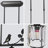3-Light Dimmable Black Matte Crystal Pendant Light