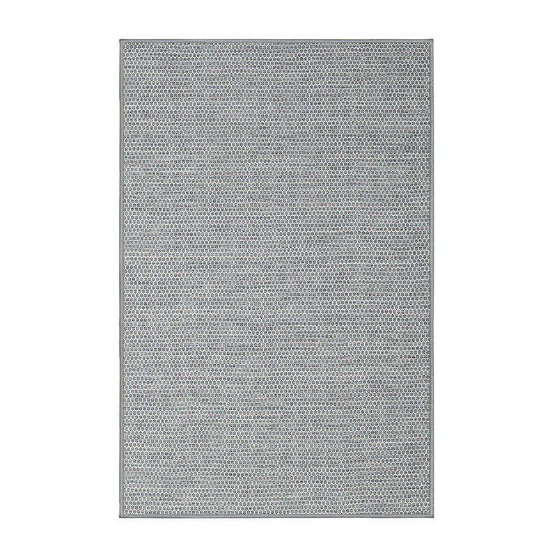 Tapis gris zone contemporaine Hytop, Rectangle 5 pi x 7 pi